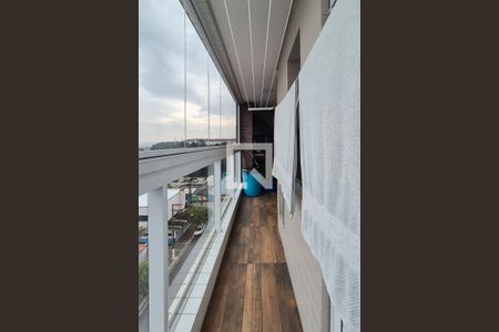 Varanda gourmet de apartamento à venda com 2 quartos, 62m² em Jardim Andrea Demarchi, São Bernardo do Campo