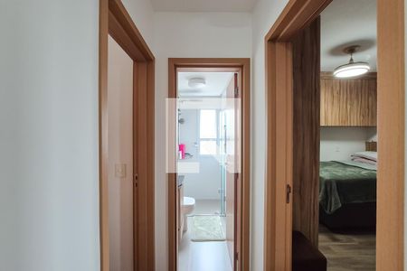 corredor de apartamento à venda com 2 quartos, 62m² em Jardim Andrea Demarchi, São Bernardo do Campo