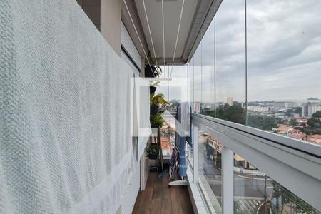 Varanda gourmet de apartamento à venda com 2 quartos, 62m² em Jardim Andrea Demarchi, São Bernardo do Campo