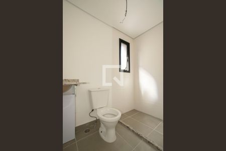 Banheiro de kitnet/studio para alugar com 1 quarto, 28m² em Vila Clementino, São Paulo