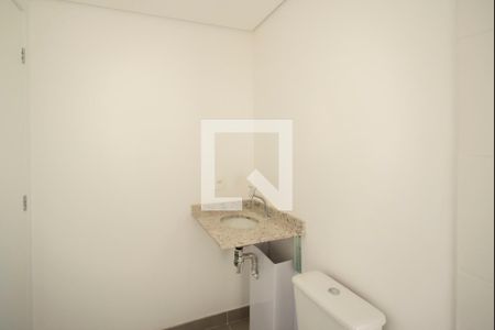 Banheiro de kitnet/studio para alugar com 1 quarto, 28m² em Vila Clementino, São Paulo