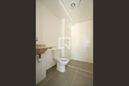 Banheiro de kitnet/studio à venda com 1 quarto, 27m² em Vila Clementino, São Paulo