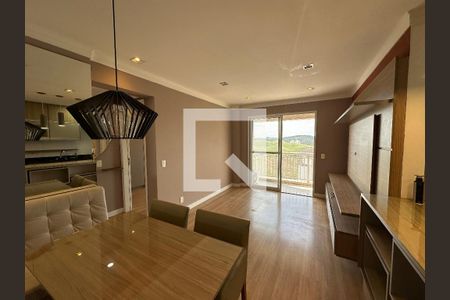 Sala de apartamento para alugar com 1 quarto, 51m² em Empresarial 18 do Forte, Barueri