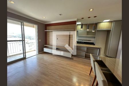Sala de apartamento para alugar com 1 quarto, 51m² em Empresarial 18 do Forte, Barueri