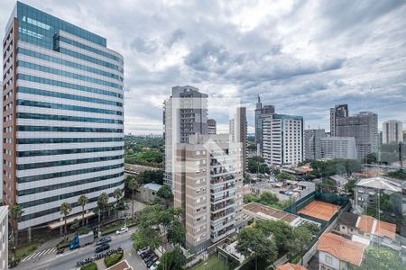 Sala/Cozinha - VIsta de apartamento à venda com 1 quarto, 37m² em Pinheiros, São Paulo