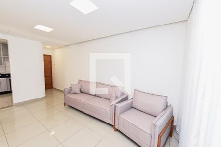 Sala de apartamento à venda com 3 quartos, 88m² em Tirol, Contagem