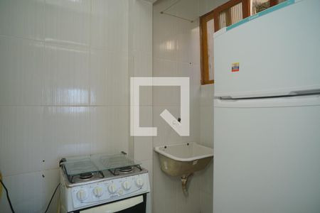 Cozinha e Área de Serviço de kitnet/studio para alugar com 1 quarto, 52m² em ., Maricá