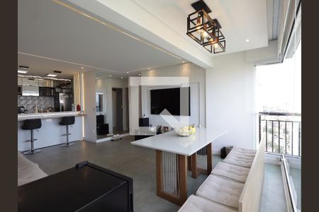 Sala de apartamento à venda com 2 quartos, 69m² em Vila Andrade, São Paulo