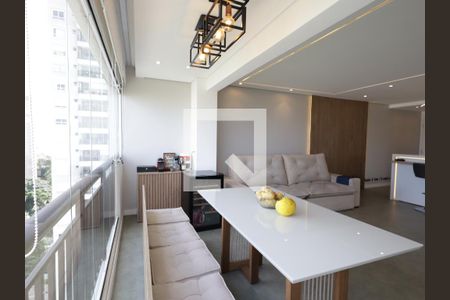 Sala de apartamento à venda com 2 quartos, 69m² em Vila Andrade, São Paulo