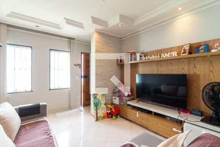Sala de Estar de casa de condomínio à venda com 3 quartos, 96m² em Vila Mazzei, São Paulo