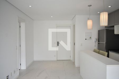 Sala/Cozinha de apartamento para alugar com 1 quarto, 44m² em Vila Clementino, São Paulo