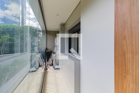 Varanda da Sala de apartamento à venda com 2 quartos, 107m² em Vila Cordeiro, São Paulo