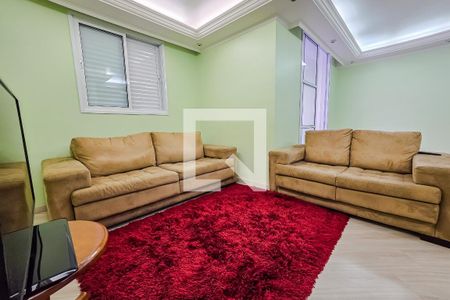 Sala de apartamento à venda com 2 quartos, 73m² em Jardim, Santo André