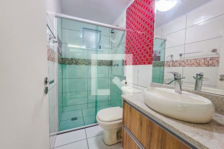 Banheiro de apartamento à venda com 2 quartos, 73m² em Jardim, Santo André