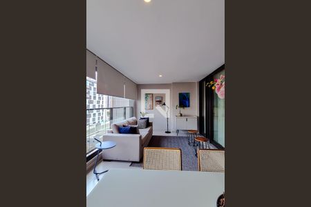 Varanda da Sala de apartamento à venda com 3 quartos, 140m² em Pompeia, São Paulo