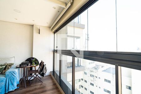 Varanda de apartamento para alugar com 2 quartos, 45m² em Bela Vista, São Paulo