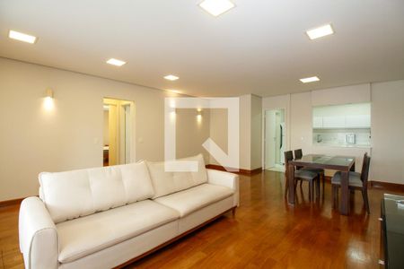 Sala de Estar e Jantar de apartamento para alugar com 2 quartos, 112m² em Jardim Paulista, São Paulo
