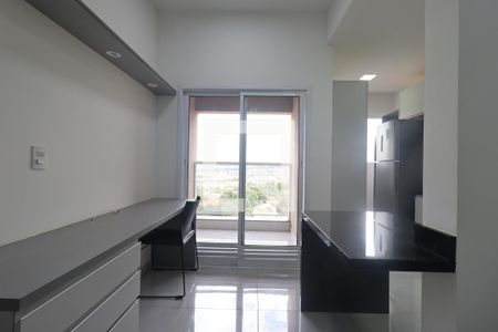 Cozinha de kitnet/studio para alugar com 1 quarto, 33m² em Ribeirânia, Ribeirão Preto