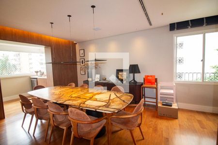 Sala de Jantar de apartamento à venda com 3 quartos, 253m² em Campo Belo, São Paulo