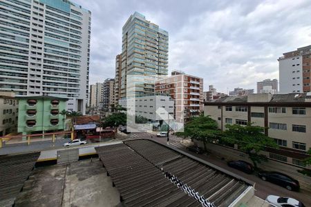 Vista da rua  de apartamento para alugar com 1 quarto, 48m² em Vila Tupi, Praia Grande