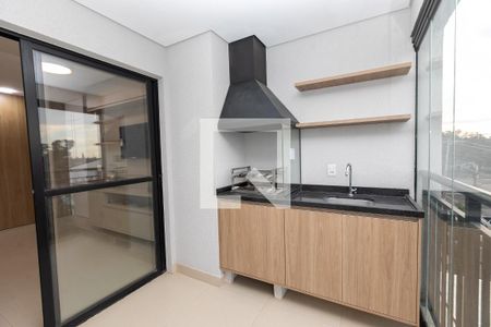 Varanda Gourmet de apartamento para alugar com 3 quartos, 74m² em Fazenda Santa Cândida, Campinas