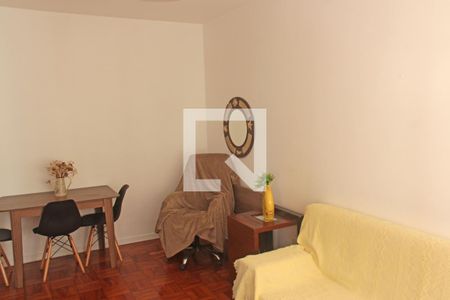 Sala de apartamento para alugar com 1 quarto, 61m² em José Menino, Santos