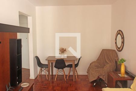 Sala de apartamento para alugar com 1 quarto, 61m² em José Menino, Santos