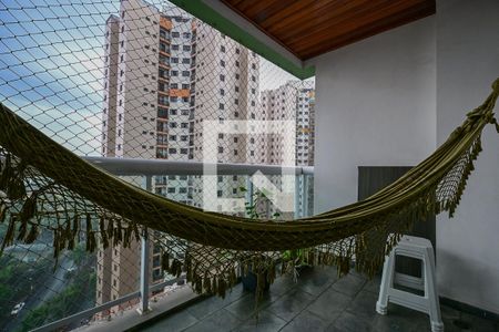 Varanda de apartamento para alugar com 3 quartos, 116m² em Chácara Agrindus, Taboão da Serra