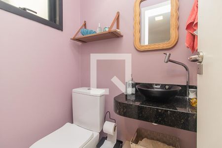 Lavabo de casa de condomínio à venda com 3 quartos, 170m² em Chapéu do Sol, Porto Alegre