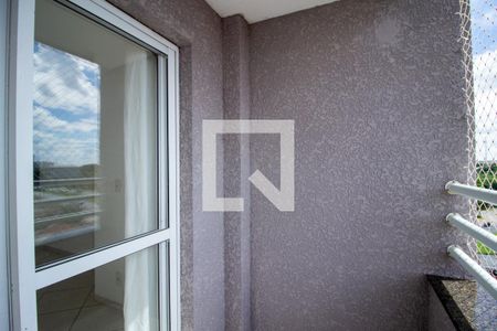 Varanda da Sala  de apartamento para alugar com 2 quartos, 57m² em Parque Campolim, Sorocaba
