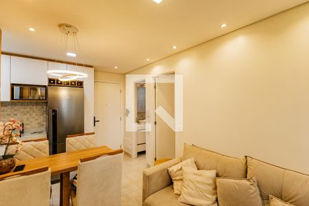 Sala  de apartamento à venda com 2 quartos, 34m² em Campo Grande, São Paulo