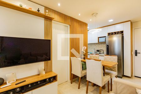 Sala  de apartamento à venda com 2 quartos, 34m² em Campo Grande, São Paulo