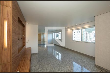 SALA de apartamento à venda com 4 quartos, 140m² em Buritis, Belo Horizonte