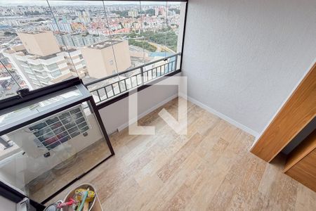 Varanda  de kitnet/studio à venda com 1 quarto, 28m² em Ipiranga, São Paulo