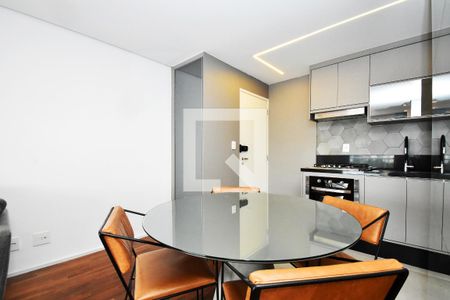 Sala de jantar de kitnet/studio para alugar com 2 quartos, 55m² em Jardim Paulistano, São Paulo