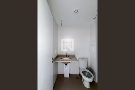 Banheiro de kitnet/studio para alugar com 1 quarto, 24m² em Vila Mariana, São Paulo