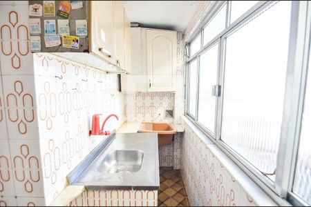 Cozinha e Área de Serviço de apartamento à venda com 2 quartos, 60m² em Lins de Vasconcelos, Rio de Janeiro