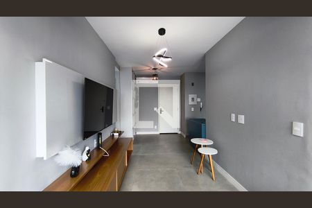 Sala de apartamento à venda com 1 quarto, 60m² em Vila Dom Pedro I, São Paulo