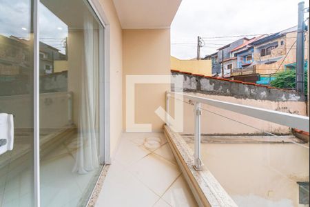 Varanda da Sala de casa à venda com 3 quartos, 150m² em Jardim Las Vegas, Santo André