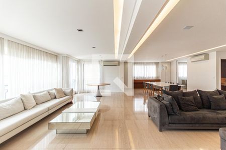 Sala de apartamento à venda com 4 quartos, 300m² em Santa Cecilia, São Paulo