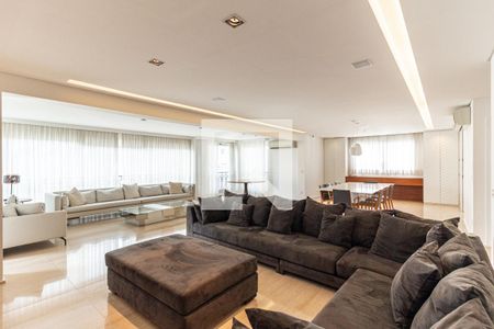 Sala de apartamento à venda com 4 quartos, 300m² em Santa Cecilia, São Paulo