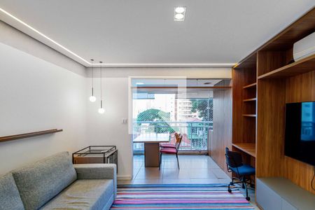 Sala de apartamento à venda com 1 quarto, 52m² em Pompeia, São Paulo