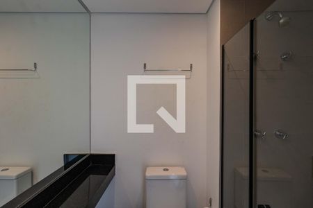 Banheiro de kitnet/studio para alugar com 1 quarto, 21m² em Perdizes, São Paulo