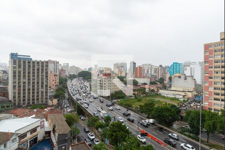 Vista da Sala de apartamento à venda com 1 quarto, 39m² em Bela Vista, São Paulo