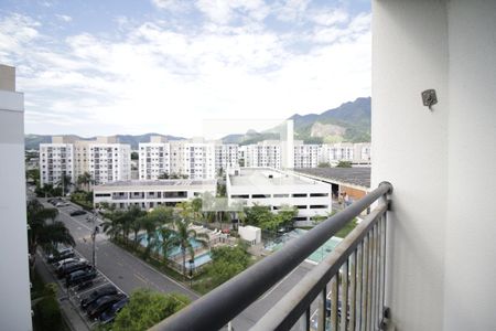 Varanda da Sala de apartamento para alugar com 2 quartos, 45m² em Anil, Rio de Janeiro