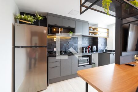 Cozinha de apartamento à venda com 1 quarto, 43m² em Partenon, Porto Alegre