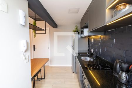 Cozinha de apartamento à venda com 1 quarto, 43m² em Partenon, Porto Alegre