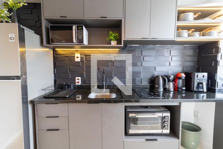 Cozinha de apartamento à venda com 1 quarto, 43m² em Partenon, Porto Alegre