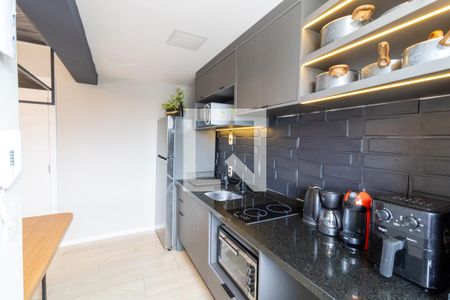 Cozinha de apartamento à venda com 1 quarto, 43m² em Partenon, Porto Alegre