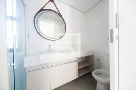 Banheiro suite 1 de apartamento para alugar com 2 quartos, 131m² em Sion, Belo Horizonte